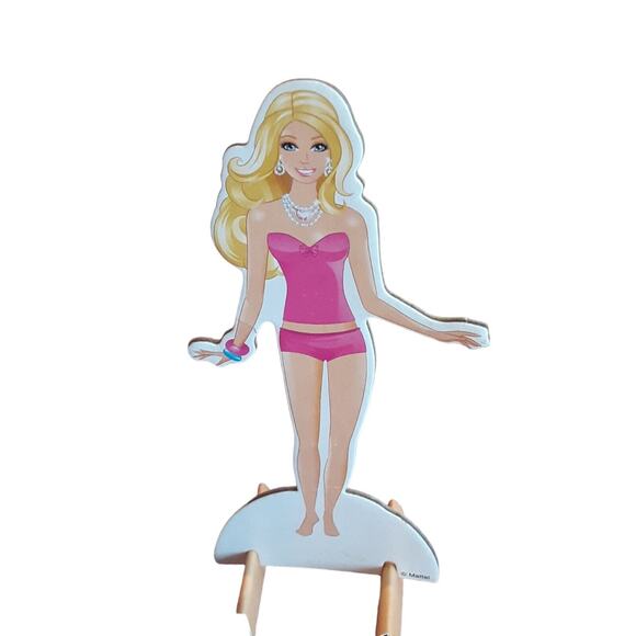 Barbie Paper Doll Fashion Magnet Maker 2001 by Tara Toys Vintage Play Style - Picture 9 of 12